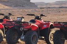 Sunset Desert Safari Trip By ATV Quad and Camel Ride in Marsa Alam 
