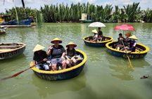 Basket Boat ride to visit Coconut Jungle & Hoi An Walking Tour, Night market