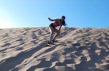 Sandboarding in the Mogote Dunes in Mexico