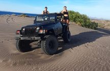 Sandboarding in the Mogote Dunes in Mexico