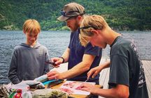Inshore fishing in the Drangefjord