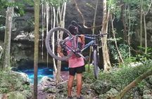 Biking Into A Hidden Jungle Cenote