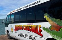 The Croc Bus to the Famous Jumping Crocodile Cruise