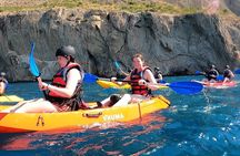 Kayak excursion to Cova dels Coloms from Platja Mascarat