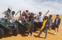  Enjoy Quad the bugy Merzouga Desert Erg Chebbi dunes sandbording sunset sunrise