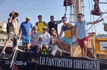 Premium Pirate Beach Adventure, Open sea Rope Swing, Drinks+Lunch