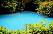 RIO CELESTE RIVER: Tubing+Rainforest+Wildlife+Waterfall+Active Volcano (PRIVATE)