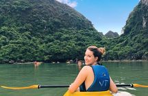 Full day trip to Lan Ha-Ha Long Bay from Cat Ba, avoid the crowds