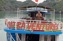 Full day trip to Lan Ha-Ha Long Bay from Cat Ba, avoid the crowds