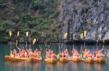 Full day trip to Lan Ha-Ha Long Bay from Cat Ba, avoid the crowds