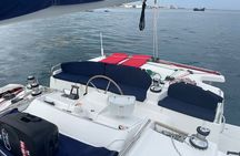5 Hr Private Catamaran Cruise with lunch and drinks to 15-20 ppl