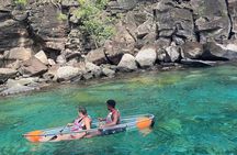 Crystal kayaking in St. Vincent - Siteseeing with Cass