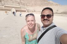 4-Hours Private tour West Bank Hatshepsut temple ,valley king & Nile Motor Boat