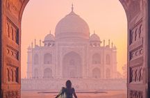 From Agra: Taj Mahal Sunrise Private Tour with Lunch & Entry Fees