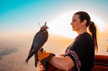 Deluxe Hot Air Balloon Ride with Breakfast & Flight Falcon Show