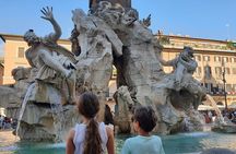 Trevi Pantheon and Spanish Steps Treasure Hunt for Kids & Families in Rome 