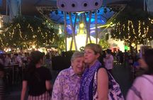  Night Tour with Light Show, Night market In English &German 