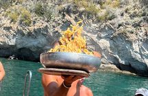 Boat tour of the island of Ischia with lunch and bath