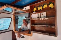 Boat tour of the island of Ischia with lunch and bath