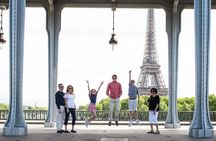Photo shoot in the Eiffel Tower area
