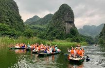 Bai Dinh Temple & Trang An & Mua Cave Tour (Bai Dinh Temple electric car (round trip), limousine bus, small boat boarding fee, lunch included)
