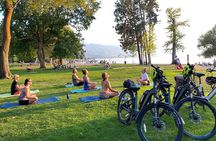 Kelowna E-Bike & Outdoor Yoga Experience