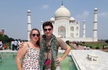 Taj Mahal Same Day Luxury Tour By SUPERFAST Train From Delhi 