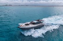 All Inclusive Cancun: Luxury Yacht 50´ Cranchi, 4hrs 