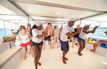 Saona island full day tours - catamarán party from santo domingo