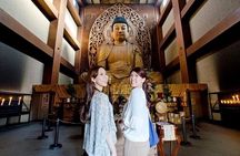 Hakata Temples & Doll Painting Experience Walking Tour with Guide