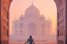Private Taj Mahal Tour from Delhi By Gatiman Express Train 