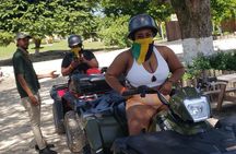Great River Bamboo Rafting with Limestone Foot Massage and ATV from Montego Bay