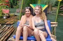 Great River Bamboo Rafting with Limestone Foot Massage and ATV from Montego Bay