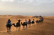 1 night Camel Treking in Merzouga Desert Luxury Camp