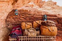 Wadi Rum Cave Camping with Jeep Tour