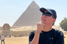 Egypt Layover from Cairo Intl Airport to Giza, Egyptian museum & market
