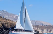 Santorini Private Daytime Sailing Cruise with Meal, Drinks &Transfer included