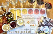 Tulloch Wines Hunter Heroes Wine Tasting with Local Cheese & Charcuterie Board