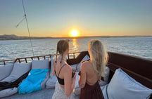 Sunset Cruise with Greek BBQ & Unlimited Aperol Spritz, Beer Wine