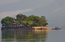 Pokhara in 5 Hours: Lake, Museum, Cave, Falls & Pagoda Hill