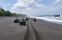 Best Bali ATV Ride black sand Beach Bali Quad sunset tour