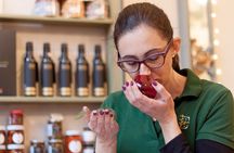 Gastronomy tasting through oil, wine and cheese in Turin