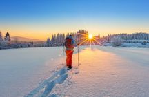 Snowshoeing at The Top of The Sea to Sky Gondola