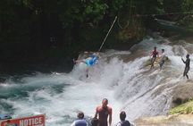 Private Tour from Falmouth to Ocho Rios Blue Hole and Beach