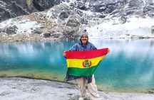 Charquini Mountain 5.390 meters La Paz 