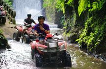 Bali Quad Bike Through Gorilla Cave - Monkey Forest and Waterfall