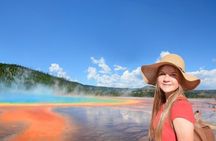 From Jackson Hole: Yellowstone Old Faithful