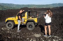 Mount Batur Black Lava Jeep Tour with Pickup