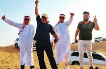 Morning Desert Safari with Sandboarding Camel Ride and Quad Bike