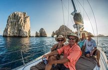 Luxury Sailboat Tour at Sunset in Los Cabos + Snacks + Premium Drinks